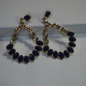 Navy Blue earrings